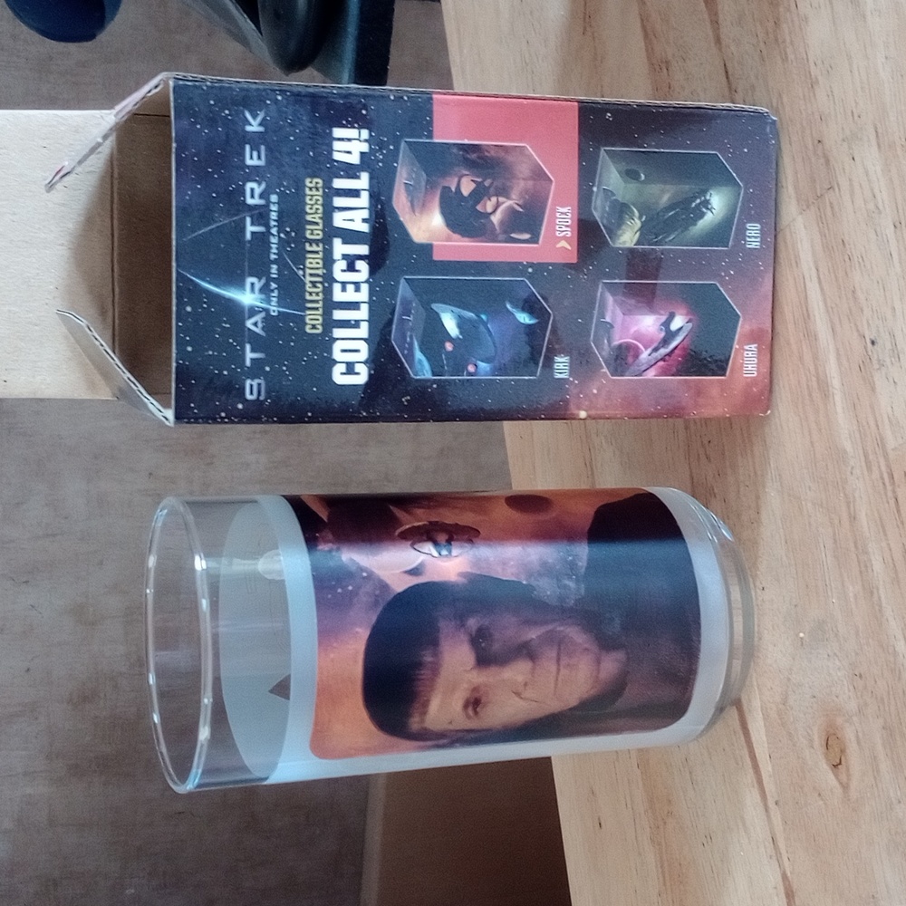 Star Trek Spock glass